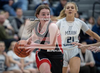 Thumbnail 2 in Marin Catholic vs. Redwood photogallery.