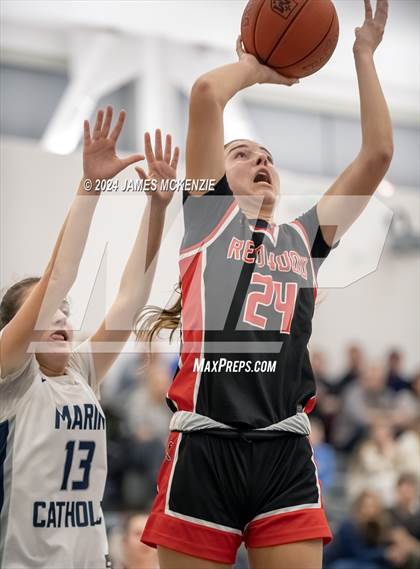 Thumbnail 1 in Marin Catholic vs. Redwood photogallery.