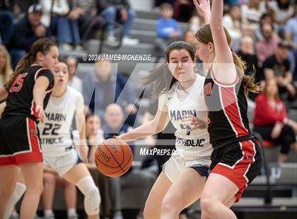 Thumbnail 3 in Marin Catholic vs. Redwood photogallery.