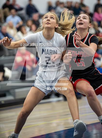 Thumbnail 1 in Marin Catholic vs. Redwood photogallery.