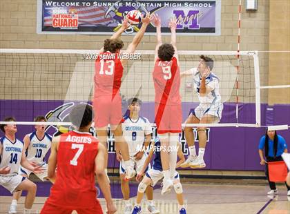 Thumbnail 2 in Centennial vs. Arbor View (NIAA 5A Final) photogallery.