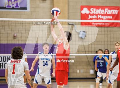 Thumbnail 1 in Centennial vs. Arbor View (NIAA 5A Final) photogallery.