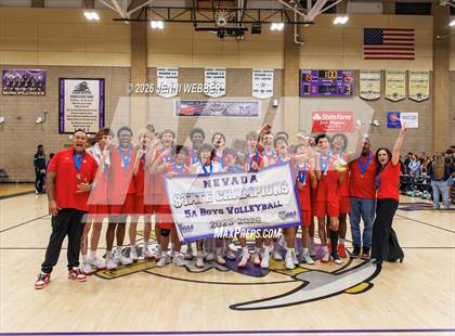 Thumbnail 2 in Centennial vs. Arbor View (NIAA 5A Final) photogallery.