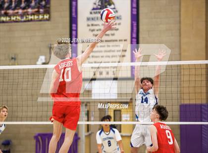 Thumbnail 1 in Centennial vs. Arbor View (NIAA 5A Final) photogallery.