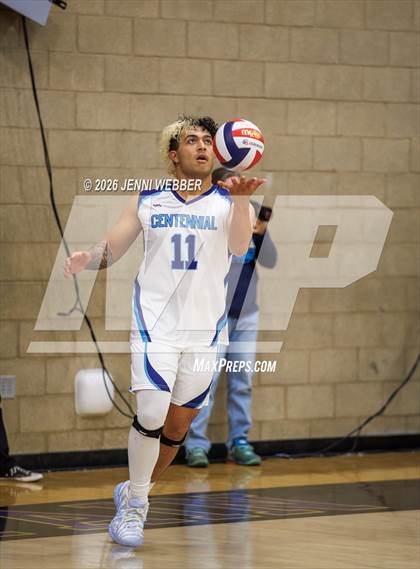 Thumbnail 2 in Centennial vs. Arbor View (NIAA 5A Final) photogallery.