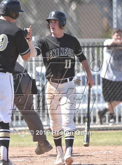 Thumbnail 1 in Saugus vs. Peninsula (Beach Pit Classic) photogallery.