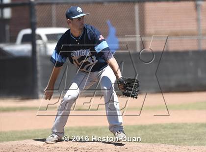 Thumbnail 3 in Saugus vs. Peninsula (Beach Pit Classic) photogallery.