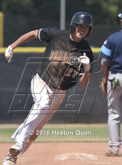 Thumbnail 2 in Saugus vs. Peninsula (Beach Pit Classic) photogallery.