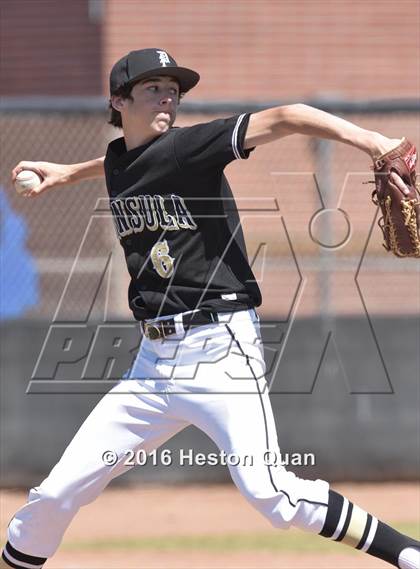 Thumbnail 1 in Saugus vs. Peninsula (Beach Pit Classic) photogallery.