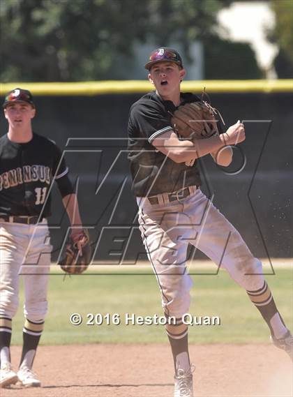 Thumbnail 1 in Saugus vs. Peninsula (Beach Pit Classic) photogallery.
