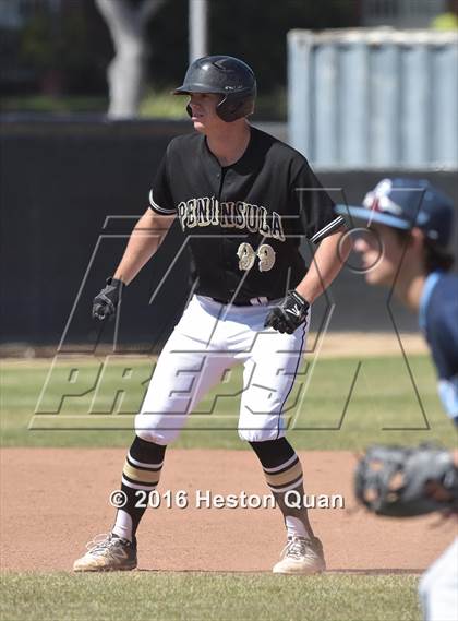 Thumbnail 2 in Saugus vs. Peninsula (Beach Pit Classic) photogallery.