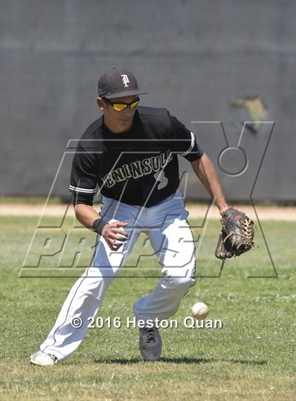 Thumbnail 2 in Saugus vs. Peninsula (Beach Pit Classic) photogallery.