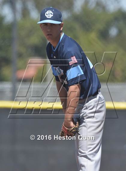 Thumbnail 2 in Saugus vs. Peninsula (Beach Pit Classic) photogallery.