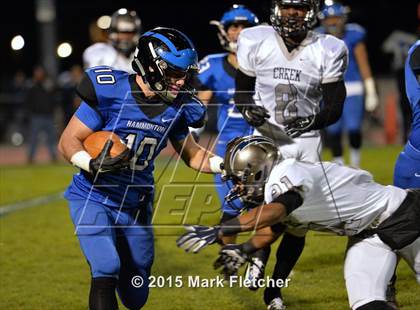 Thumbnail 1 in Hammonton vs. Timber Creek Regional (NJSIAA South Jersey Group 4 Semifinal) photogallery.
