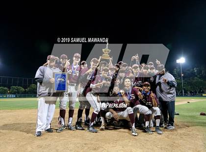 Thumbnail 2 in South Gate vs Valley Academy of Arts & science (CIF LSCS D2 Final) photogallery.