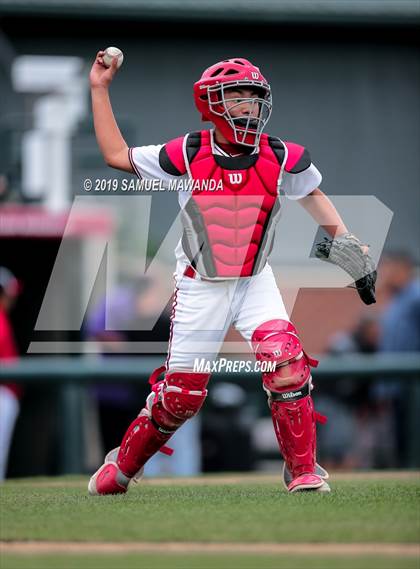 Thumbnail 2 in South Gate vs Valley Academy of Arts & science (CIF LSCS D2 Final) photogallery.