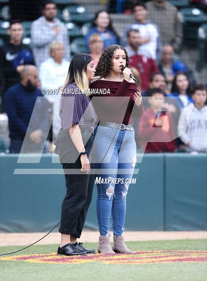 Thumbnail 2 in South Gate vs Valley Academy of Arts & science (CIF LSCS D2 Final) photogallery.