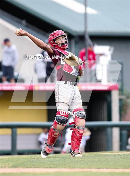 Thumbnail 1 in South Gate vs Valley Academy of Arts & science (CIF LSCS D2 Final) photogallery.