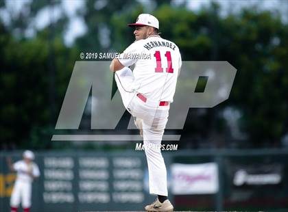 Thumbnail 3 in South Gate vs Valley Academy of Arts & science (CIF LSCS D2 Final) photogallery.