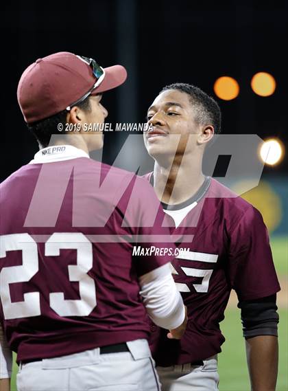 Thumbnail 2 in South Gate vs Valley Academy of Arts & science (CIF LSCS D2 Final) photogallery.