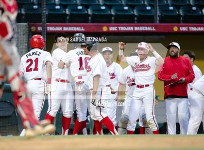 Thumbnail 2 in South Gate vs Valley Academy of Arts & science (CIF LSCS D2 Final) photogallery.