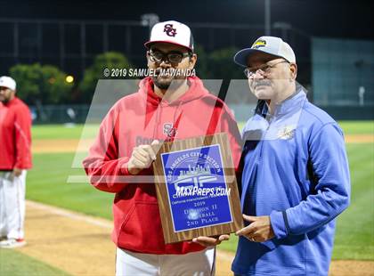 Thumbnail 3 in South Gate vs Valley Academy of Arts & science (CIF LSCS D2 Final) photogallery.