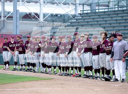 Thumbnail 2 in South Gate vs Valley Academy of Arts & science (CIF LSCS D2 Final) photogallery.
