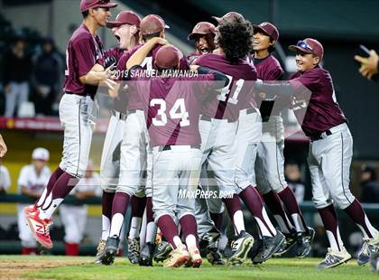 Thumbnail 2 in South Gate vs Valley Academy of Arts & science (CIF LSCS D2 Final) photogallery.