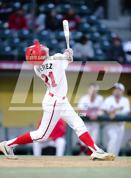 Thumbnail 2 in South Gate vs Valley Academy of Arts & science (CIF LSCS D2 Final) photogallery.