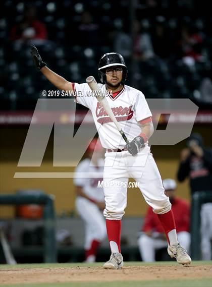 Thumbnail 2 in South Gate vs Valley Academy of Arts & science (CIF LSCS D2 Final) photogallery.