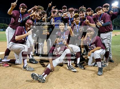 Thumbnail 3 in South Gate vs Valley Academy of Arts & science (CIF LSCS D2 Final) photogallery.