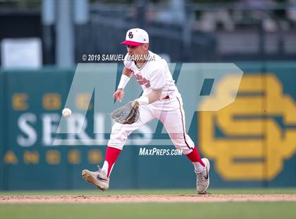 Thumbnail 2 in South Gate vs Valley Academy of Arts & science (CIF LSCS D2 Final) photogallery.