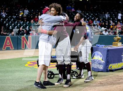 Thumbnail 1 in South Gate vs Valley Academy of Arts & science (CIF LSCS D2 Final) photogallery.