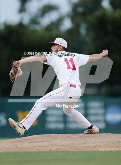 Thumbnail 1 in South Gate vs Valley Academy of Arts & science (CIF LSCS D2 Final) photogallery.