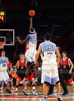 Thumbnail 1 in Jordan Brand Classic: International Game @ the Garden photogallery.