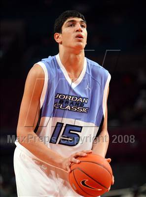 Thumbnail 1 in Jordan Brand Classic: International Game @ the Garden photogallery.