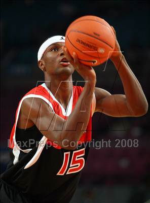 Thumbnail 1 in Jordan Brand Classic: International Game @ the Garden photogallery.