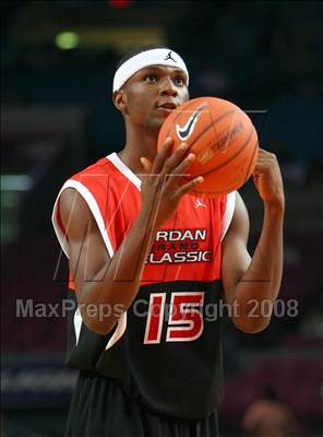 Thumbnail 3 in Jordan Brand Classic: International Game @ the Garden photogallery.