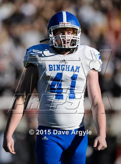 Thumbnail 3 in Lone Peak vs. Bingham (UHSAA 5A Semifinal) photogallery.