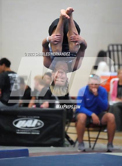 Thumbnail 1 in THSGCA State Meet (Floor Exercise- Optional) photogallery.