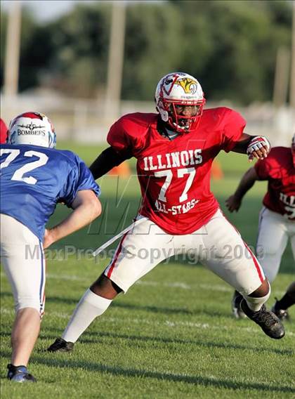 Thumbnail 2 in 2009 ICA Shriners East-West All-Star Game photogallery.