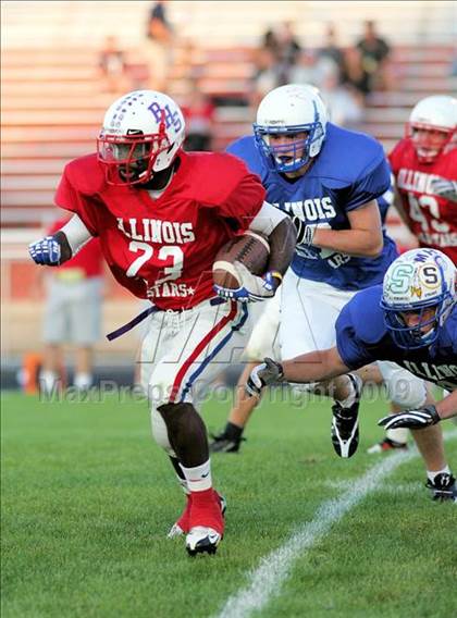 Thumbnail 2 in 2009 ICA Shriners East-West All-Star Game photogallery.