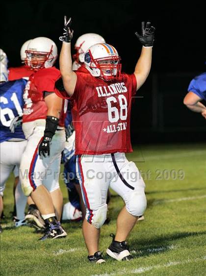 Thumbnail 2 in 2009 ICA Shriners East-West All-Star Game photogallery.