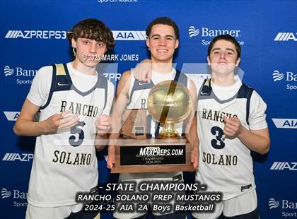 Thumbnail 1 in Rancho Solano Prep vs. Fountain Hills (AIA 2A Final - Awards) photogallery.