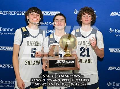 Thumbnail 3 in Rancho Solano Prep vs. Fountain Hills (AIA 2A Final - Awards) photogallery.