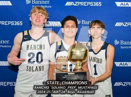 Thumbnail 2 in Rancho Solano Prep vs. Fountain Hills (AIA 2A Final - Awards) photogallery.