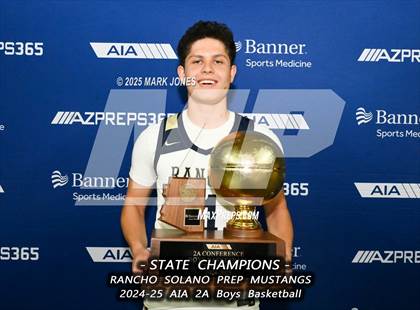 Thumbnail 1 in Rancho Solano Prep vs. Fountain Hills (AIA 2A Final - Awards) photogallery.