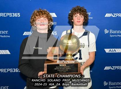 Thumbnail 2 in Rancho Solano Prep vs. Fountain Hills (AIA 2A Final - Awards) photogallery.