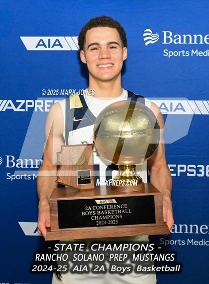 Thumbnail 1 in Rancho Solano Prep vs. Fountain Hills (AIA 2A Final - Awards) photogallery.