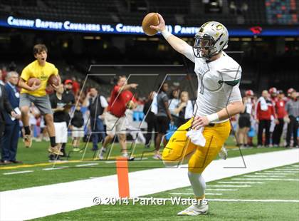 Thumbnail 1 in Catholic vs. Calvary Baptist Academy (LHSAA 2A Final) photogallery.